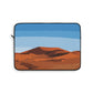 Landscape Desert Orange Sand Abstract Nature Modern Art Aesthetics Laptop Sleeve Ichaku [Perfect Gifts Selection]