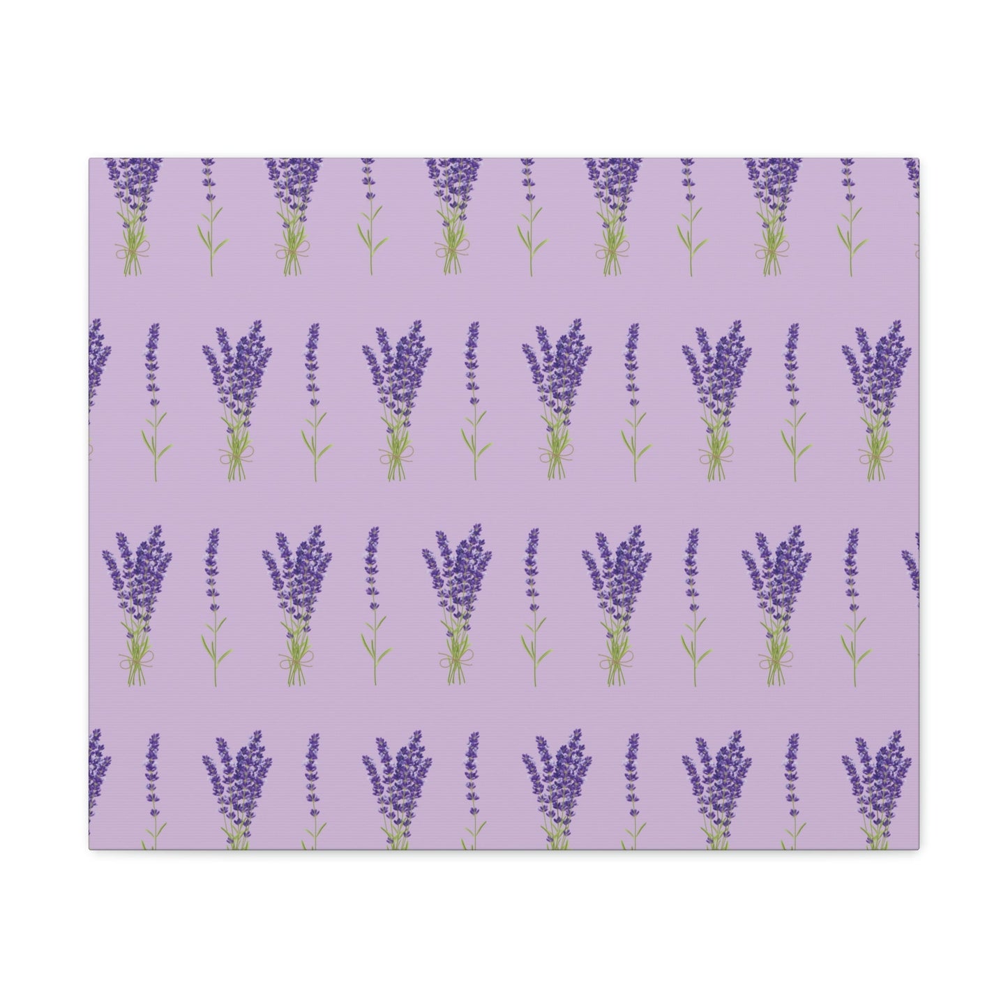 Lavender Aesthetic Pastel Purple Flowers Provence France Minimalist Art Canvas Gallery Wraps Ichaku [Perfect Gifts Selection]