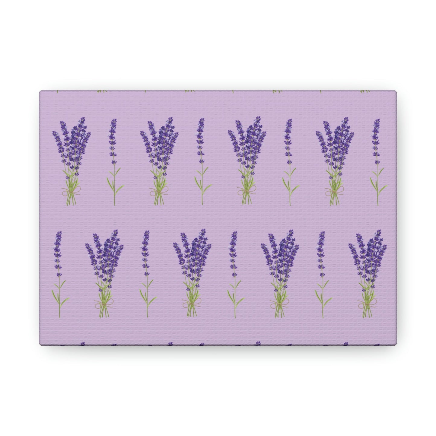 Lavender Aesthetic Pastel Purple Flowers Provence France Minimalist Art Canvas Gallery Wraps Ichaku [Perfect Gifts Selection]