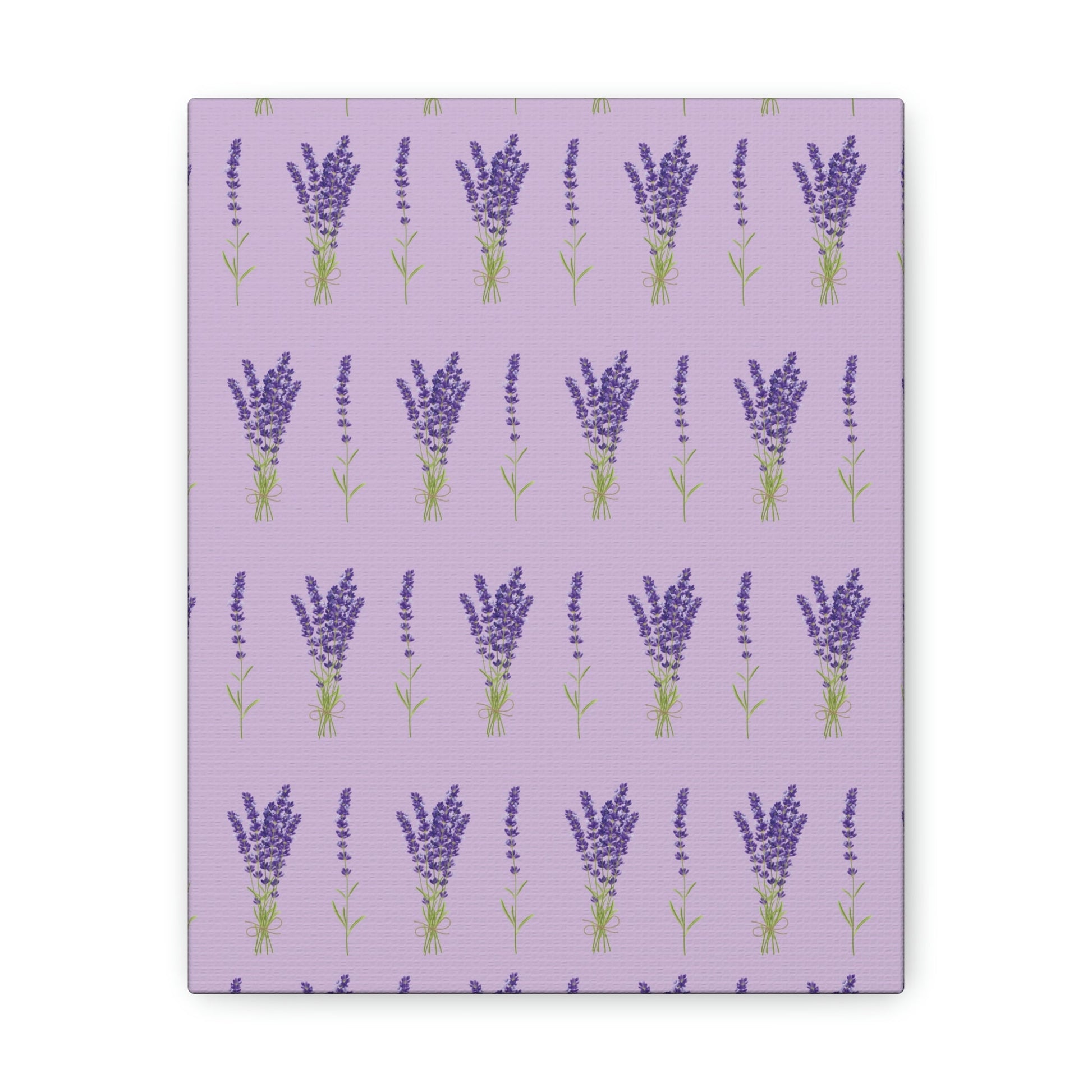 Lavender Aesthetic Pastel Purple Flowers Provence France Minimalist Art Canvas Gallery Wraps Ichaku [Perfect Gifts Selection]