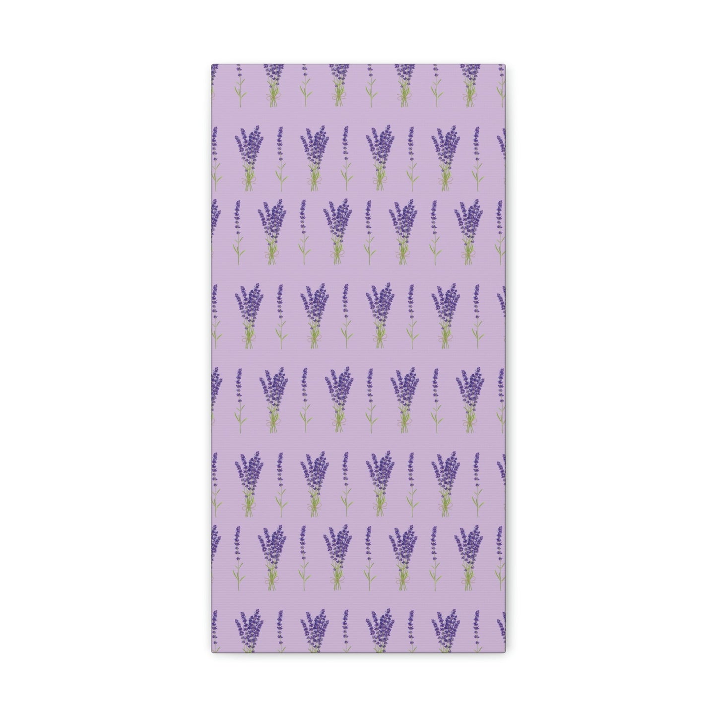 Lavender Aesthetic Pastel Purple Flowers Provence France Minimalist Art Canvas Gallery Wraps Ichaku [Perfect Gifts Selection]