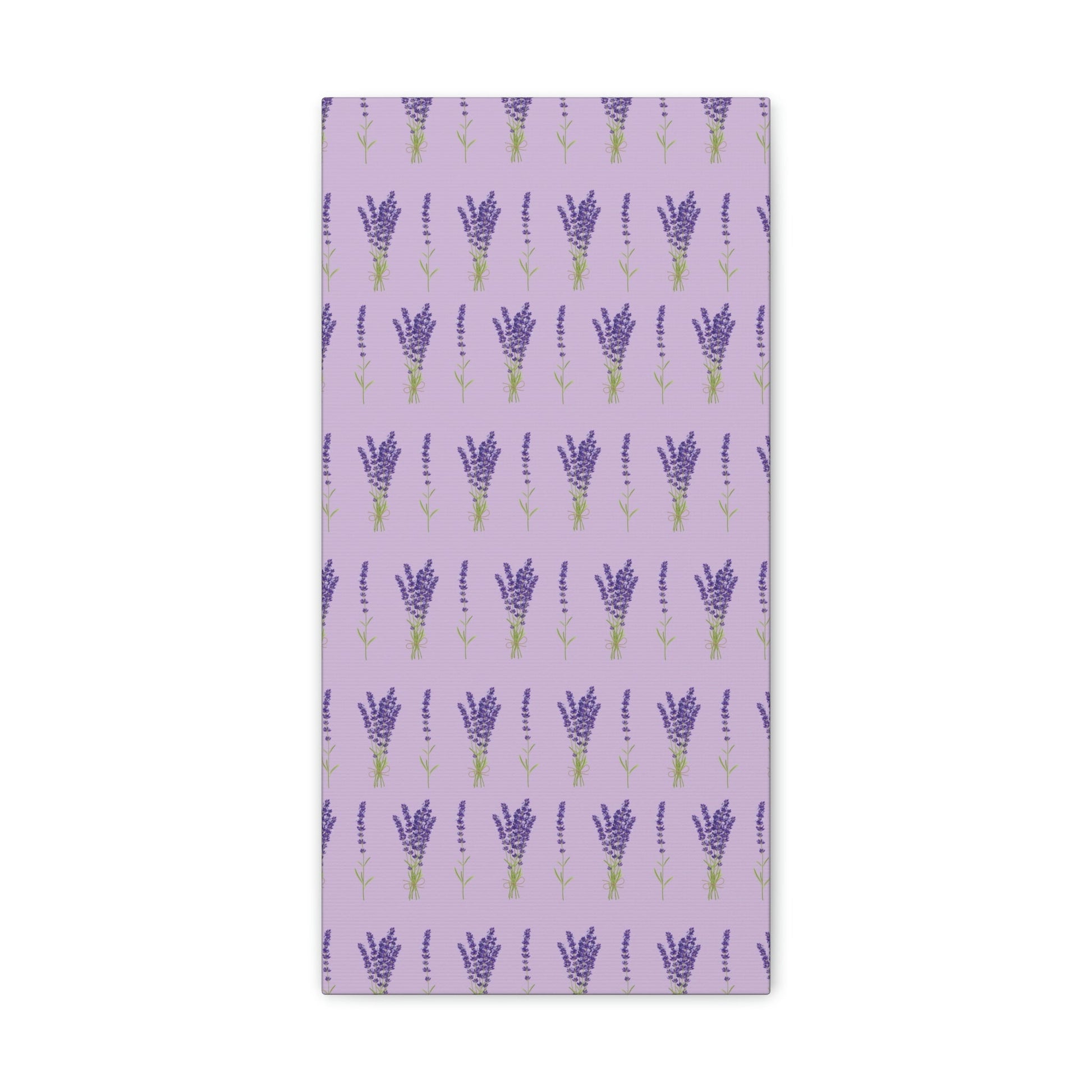 Lavender Aesthetic Pastel Purple Flowers Provence France Minimalist Art Canvas Gallery Wraps Ichaku [Perfect Gifts Selection]