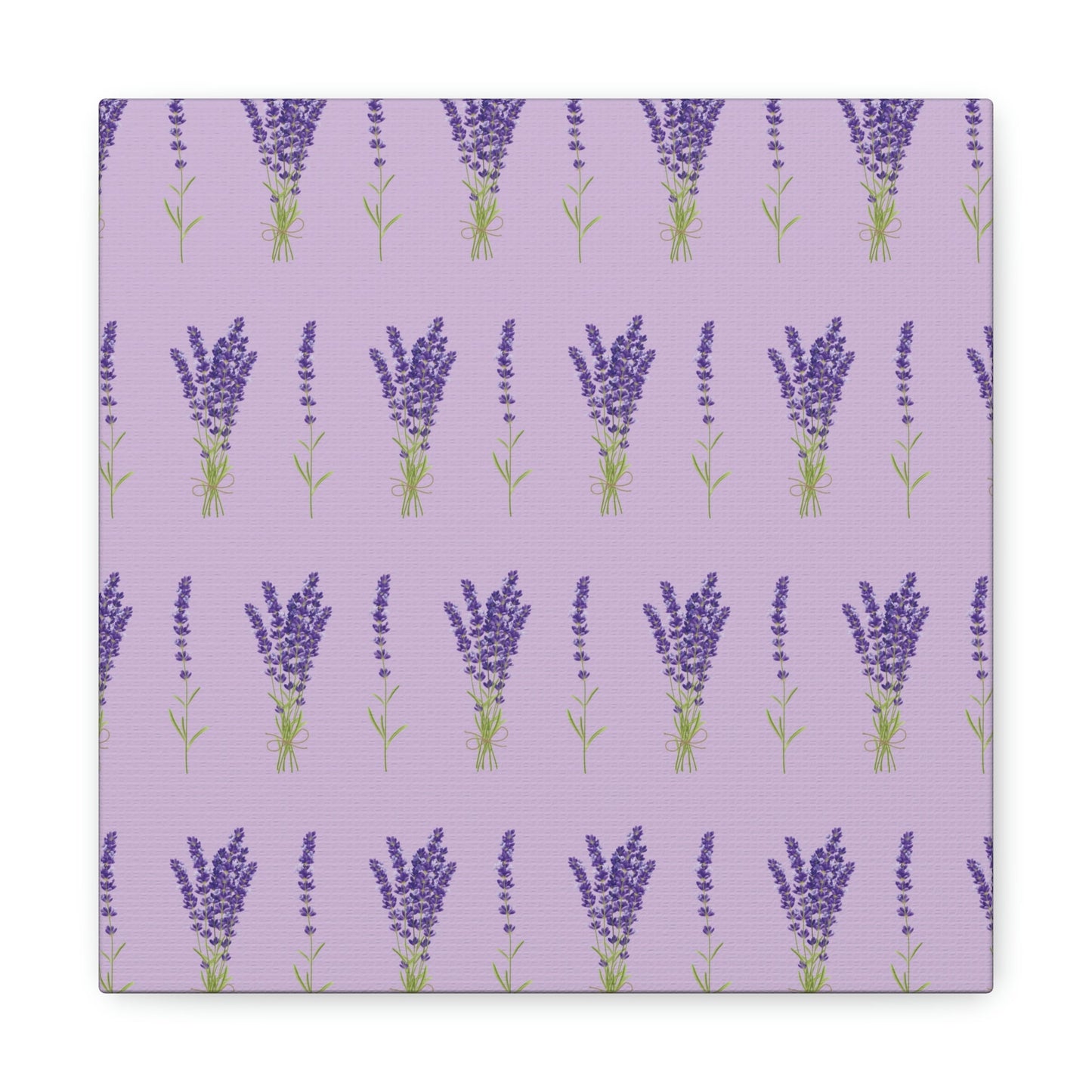 Lavender Aesthetic Pastel Purple Flowers Provence France Minimalist Art Canvas Gallery Wraps Ichaku [Perfect Gifts Selection]