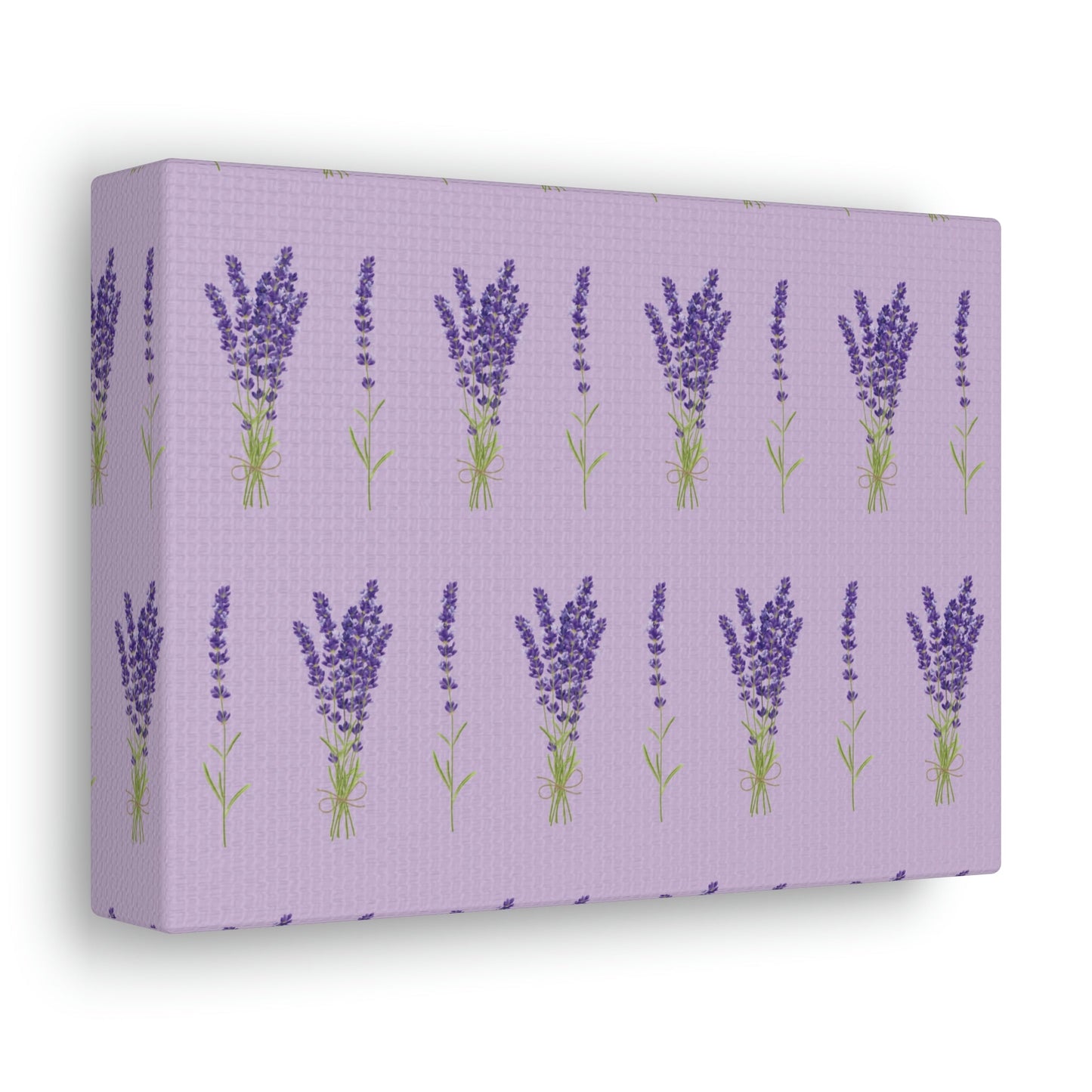 Lavender Aesthetic Pastel Purple Flowers Provence France Minimalist Art Canvas Gallery Wraps Ichaku [Perfect Gifts Selection]