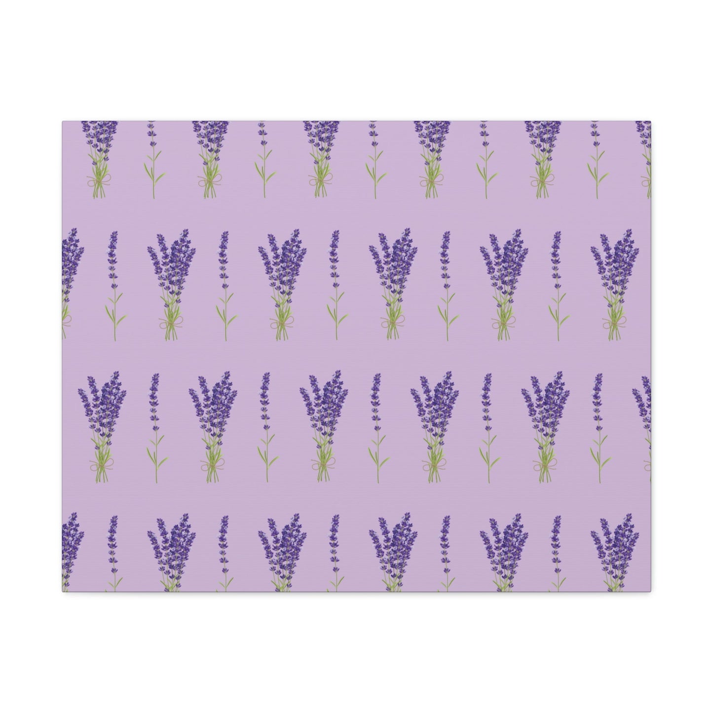 Lavender Aesthetic Pastel Purple Flowers Provence France Minimalist Art Canvas Gallery Wraps Ichaku [Perfect Gifts Selection]