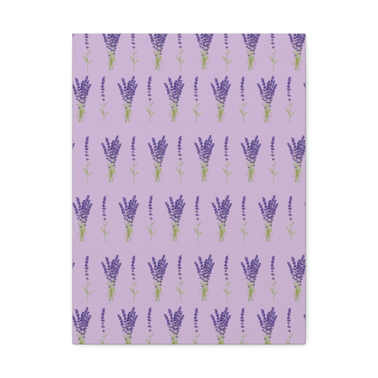 Lavender Aesthetic Pastel Purple Flowers Provence France Minimalist Art Canvas Gallery Wraps Ichaku [Perfect Gifts Selection]