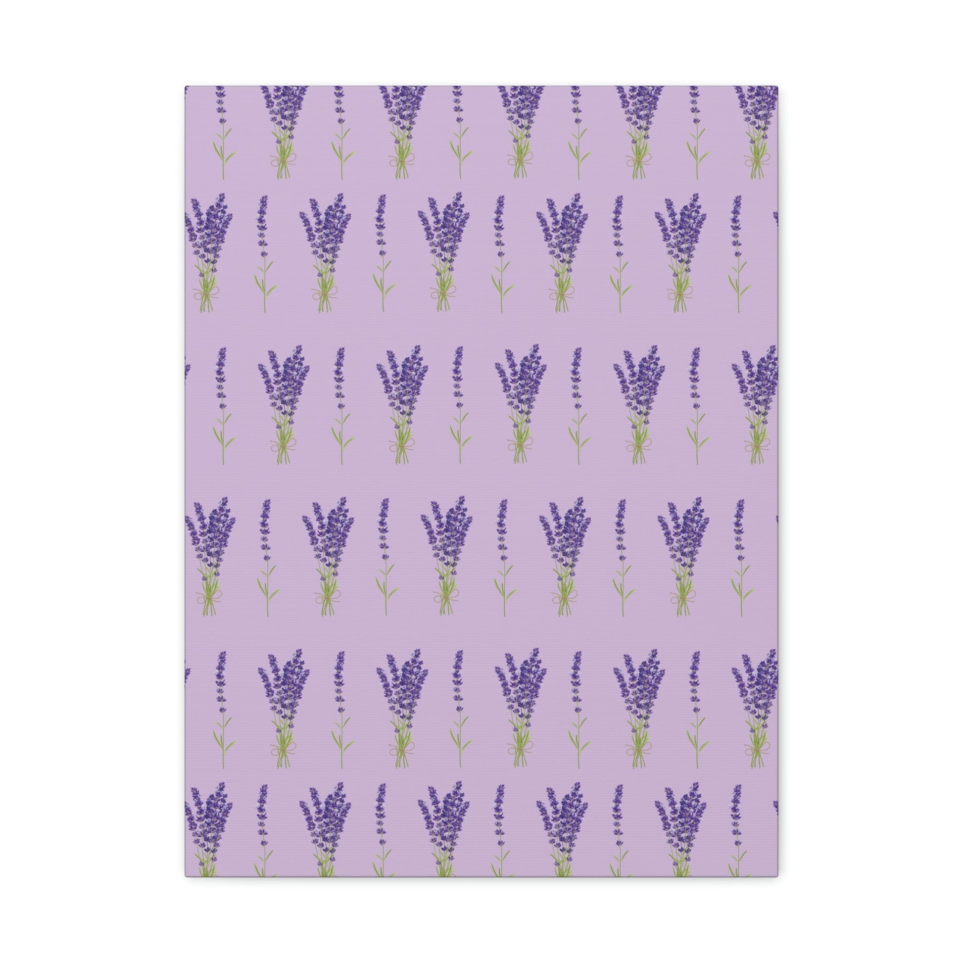 Lavender Aesthetic Pastel Purple Flowers Provence France Minimalist Art Canvas Gallery Wraps Ichaku [Perfect Gifts Selection]