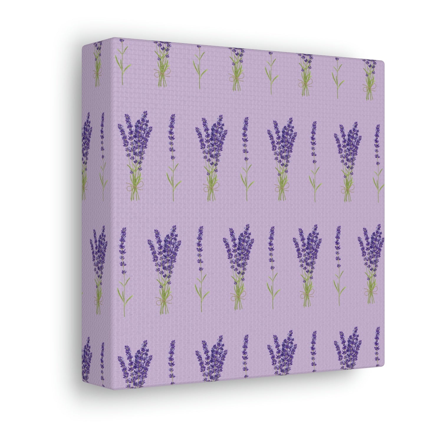 Lavender Aesthetic Pastel Purple Flowers Provence France Minimalist Art Canvas Gallery Wraps Ichaku [Perfect Gifts Selection]