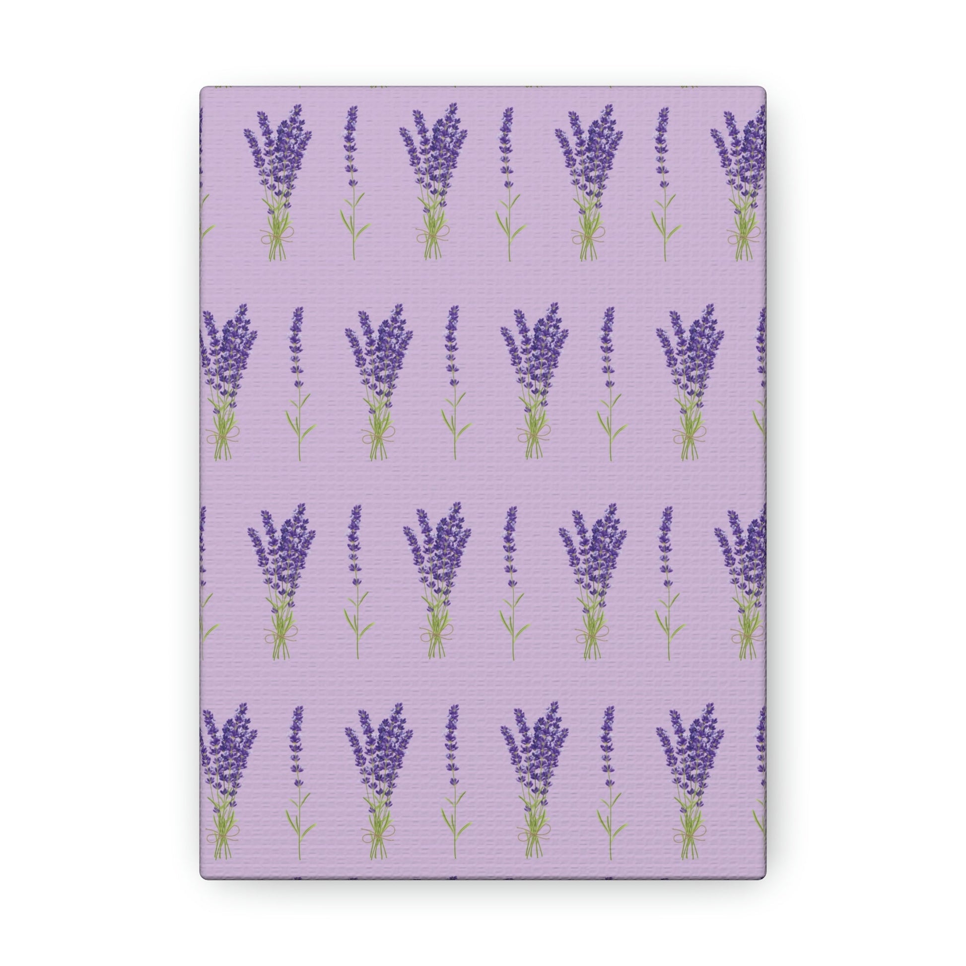 Lavender Aesthetic Pastel Purple Flowers Provence France Minimalist Art Canvas Gallery Wraps Ichaku [Perfect Gifts Selection]