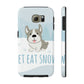 Let Eat Snow Cute Dog Anime Snow Tough Phone Cases Case-Mate Ichaku [Perfect Gifts Selection]