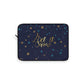 Let it Snow Pattern Christmas Typography Laptop Sleeve Ichaku [Perfect Gifts Selection]