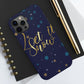 Let it Snow Pattern Christmas Typography Tough Phone Cases Case-Mate Ichaku [Perfect Gifts Selection]