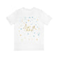 Let it Snow Pattern Christmas Typography Unisex Jersey Short Sleeve T-Shirt Ichaku [Perfect Gifts Selection]