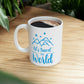 Let`s Travel the World Vacation Landscape Explore Ceramic Mug 11oz Ichaku [Perfect Gifts Selection]