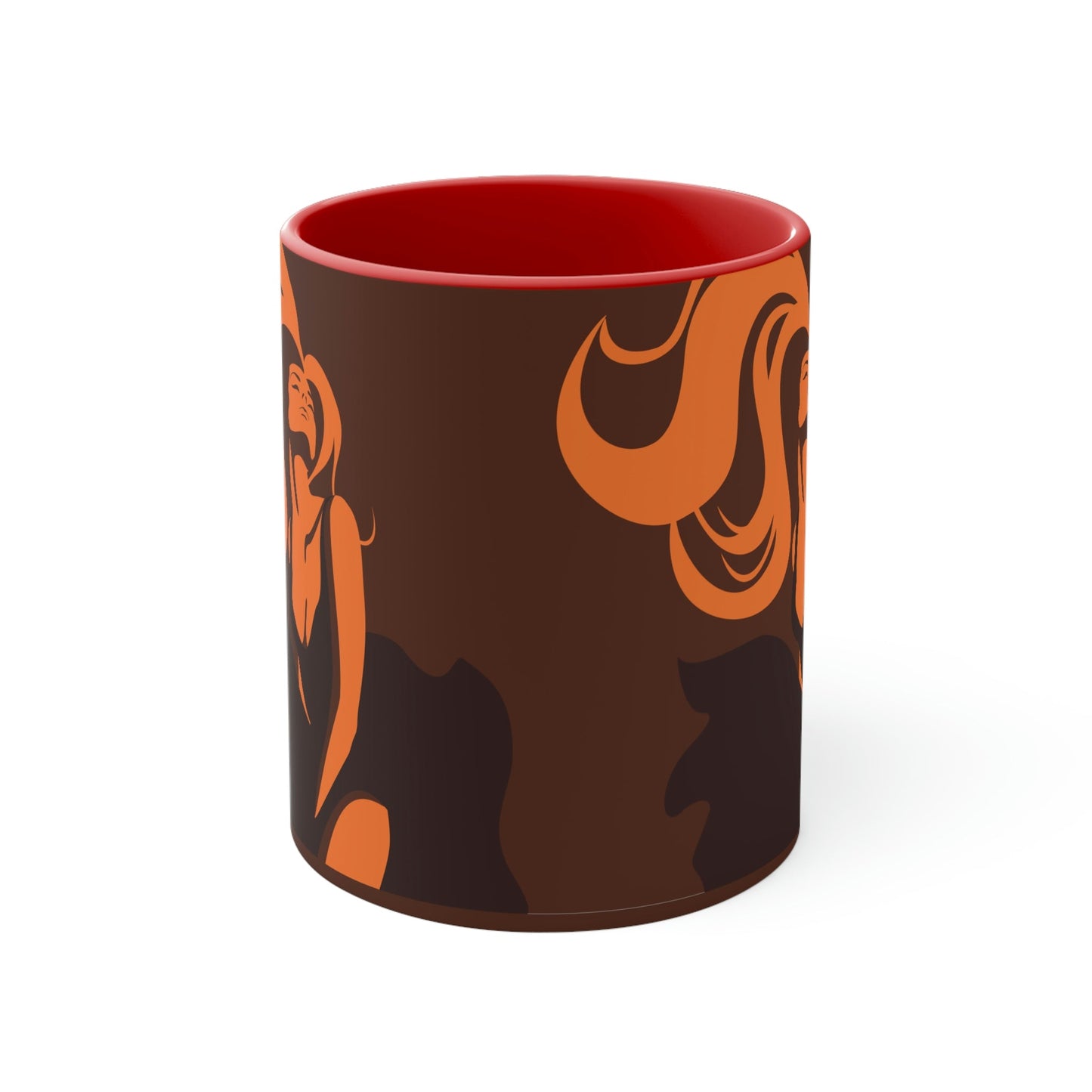 Lip Retro Print Hollywood Classic Accent Coffee Mug 11oz Ichaku [Perfect Gifts Selection]