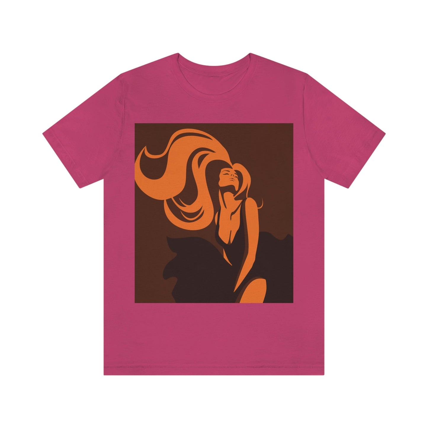 Lip Retro Print Hollywood Classic Unisex Jersey Short Sleeve T-Shirt Ichaku [Perfect Gifts Selection]