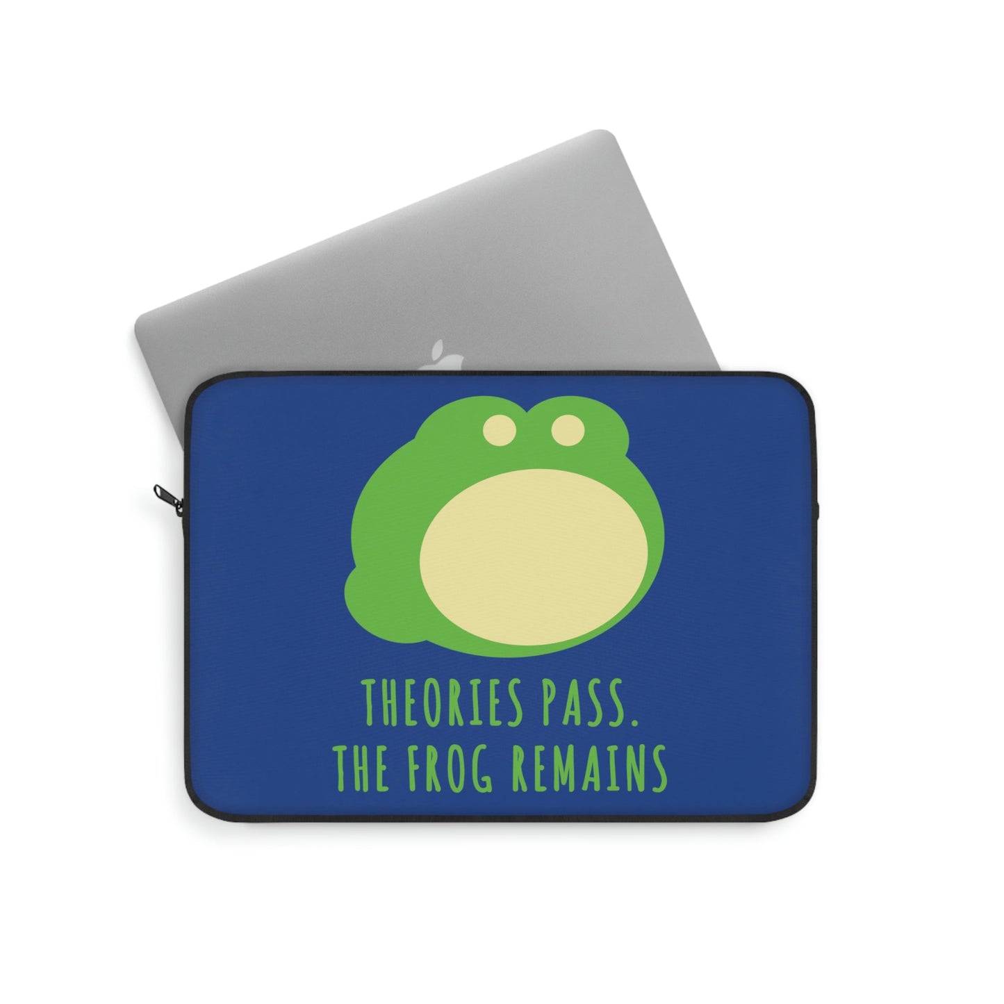 Little Green Frog Funny Edicational Quotes Mozaic Laptop Sleeve Ichaku [Perfect Gifts Selection]