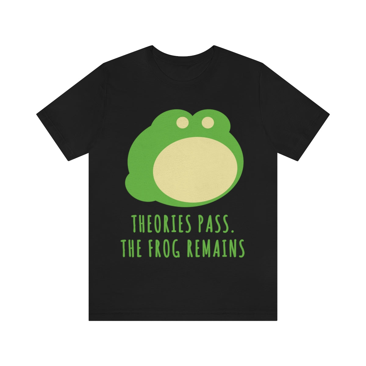 Little Green Frog Funny Edicational Quotes Mozaic Unisex Jersey Short Sleeve T-Shirt Ichaku [Perfect Gifts Selection]