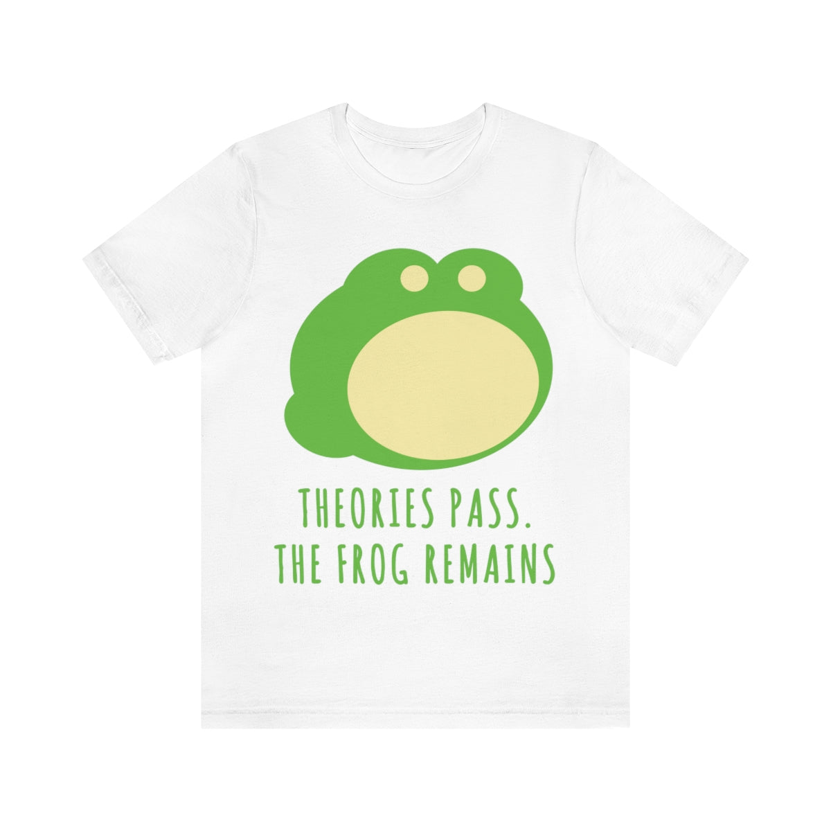 Little Green Frog Funny Edicational Quotes Mozaic Unisex Jersey Short Sleeve T-Shirt Ichaku [Perfect Gifts Selection]