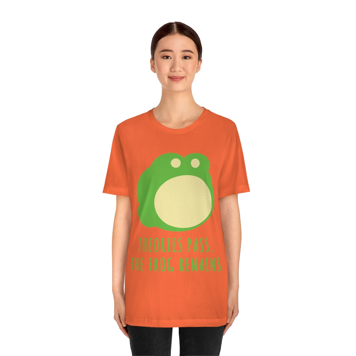 Little Green Frog Funny Edicational Quotes Mozaic Unisex Jersey Short Sleeve T-Shirt Ichaku [Perfect Gifts Selection]