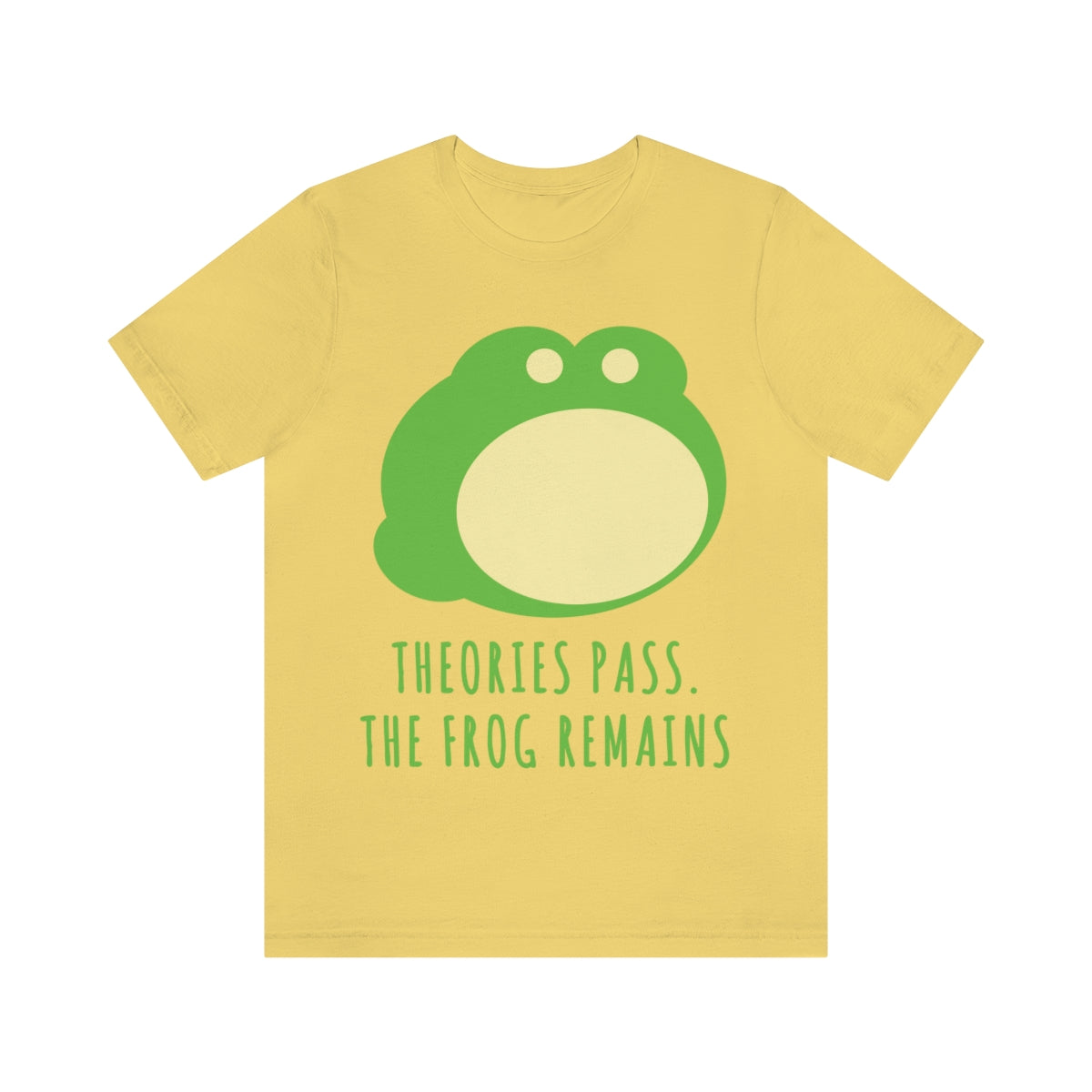 Little Green Frog Funny Edicational Quotes Mozaic Unisex Jersey Short Sleeve T-Shirt Ichaku [Perfect Gifts Selection]