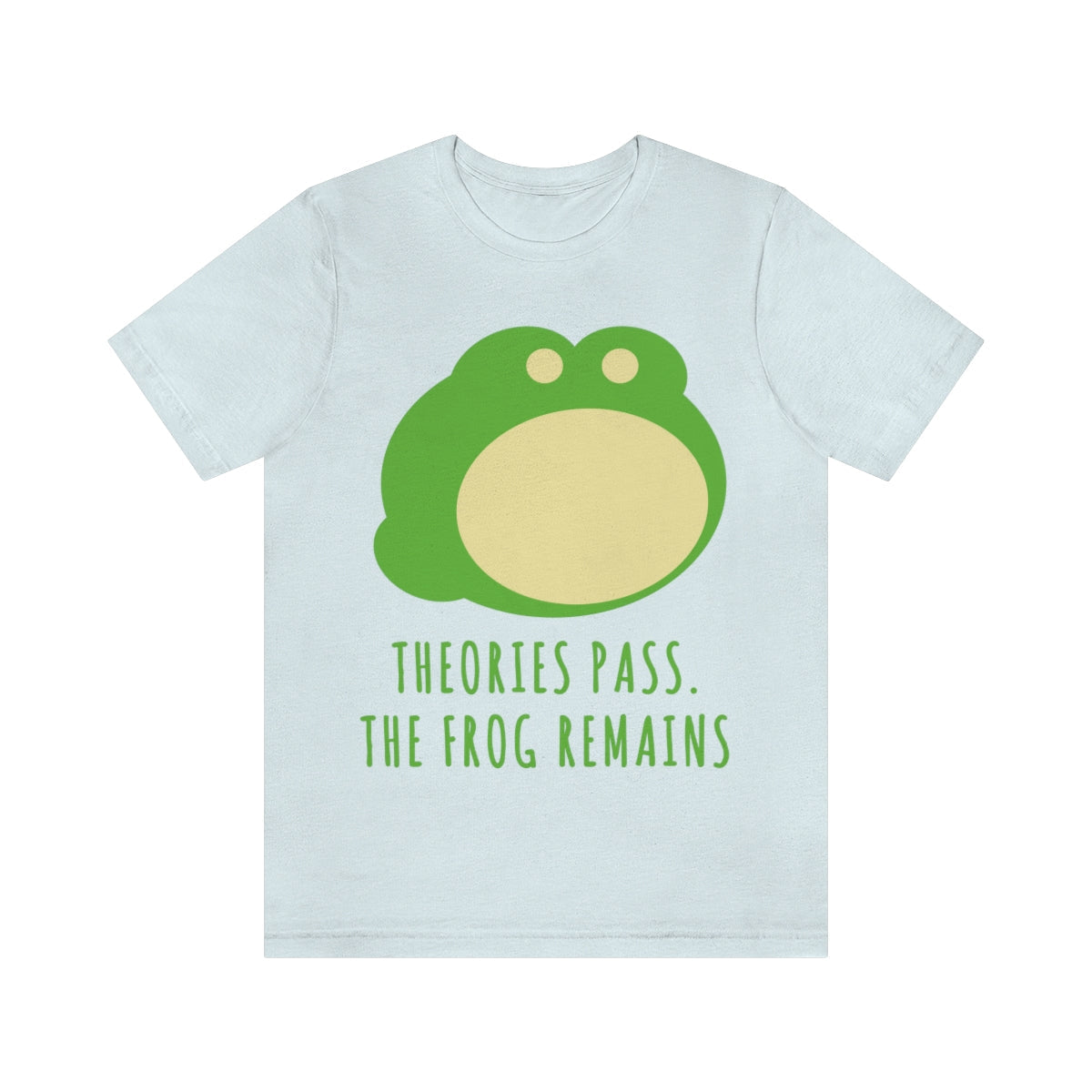 Little Green Frog Funny Edicational Quotes Mozaic Unisex Jersey Short Sleeve T-Shirt Ichaku [Perfect Gifts Selection]