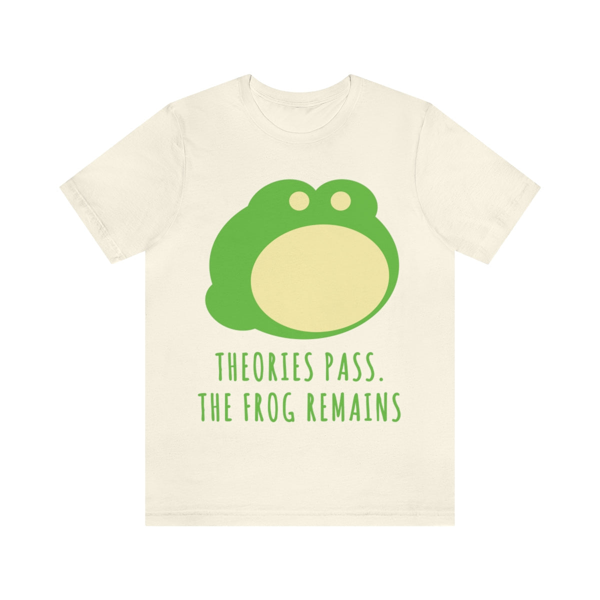Little Green Frog Funny Edicational Quotes Mozaic Unisex Jersey Short Sleeve T-Shirt Ichaku [Perfect Gifts Selection]