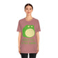 Little Green Frog Funny Edicational Quotes Mozaic Unisex Jersey Short Sleeve T-Shirt Ichaku [Perfect Gifts Selection]