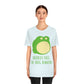 Little Green Frog Funny Edicational Quotes Mozaic Unisex Jersey Short Sleeve T-Shirt Ichaku [Perfect Gifts Selection]