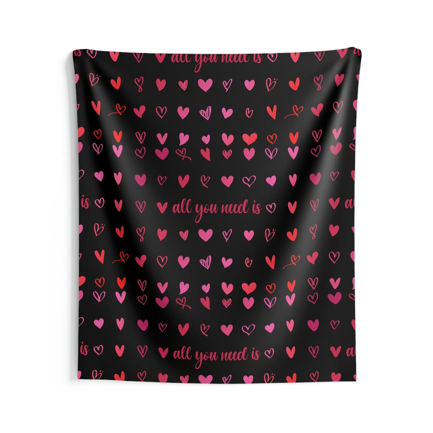 Love Is All You Need Indoor Wall Tapestries Ichaku [Perfect Gifts Selection]