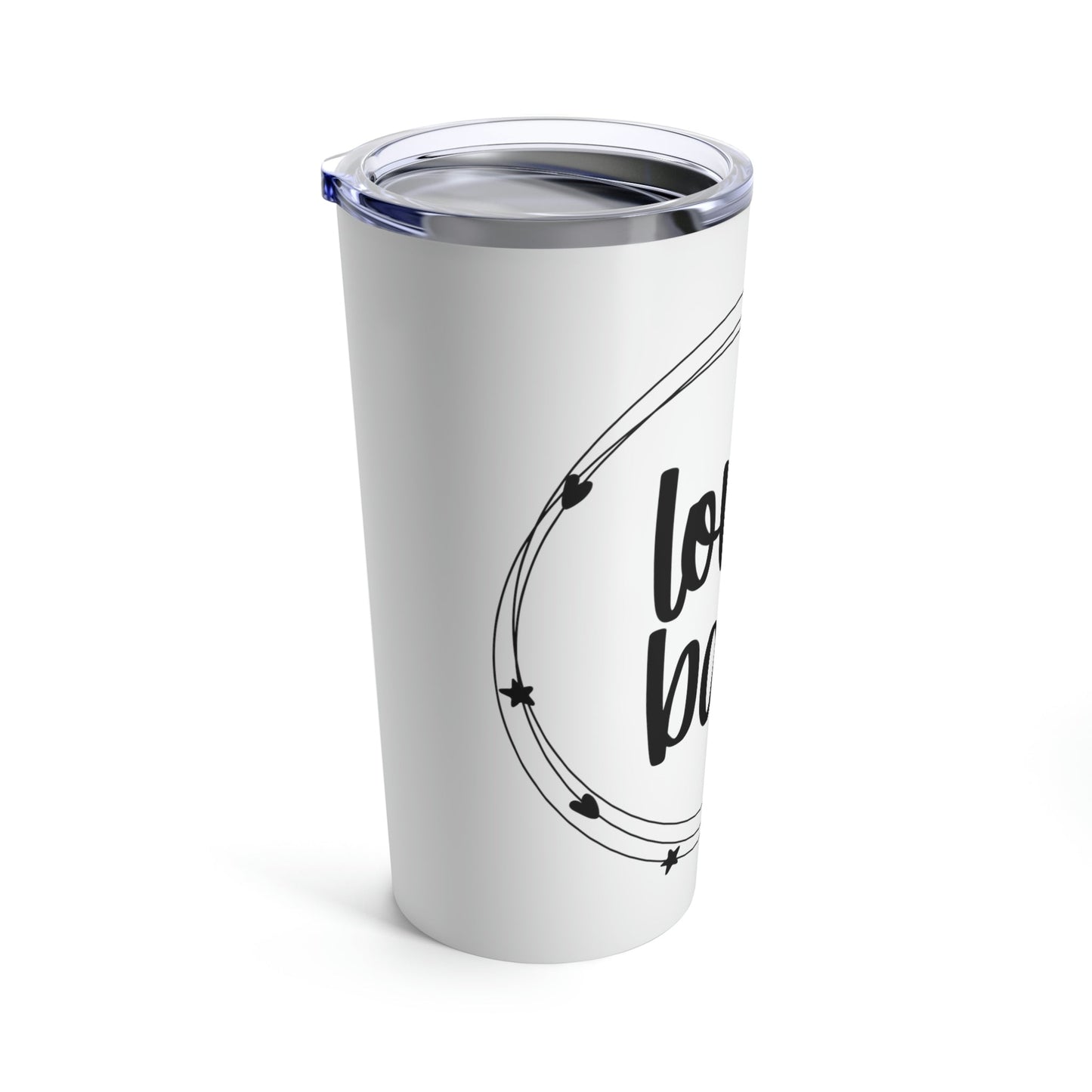 Lover Babe Heart Romantic Lovers Stainless Steel Hot or Cold Vacuum Tumbler 20oz Ichaku [Perfect Gifts Selection]
