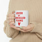 Lover of Cancelled Plans Valentines Day Ceramic Mug 11oz Ichaku [Perfect Gifts Selection]