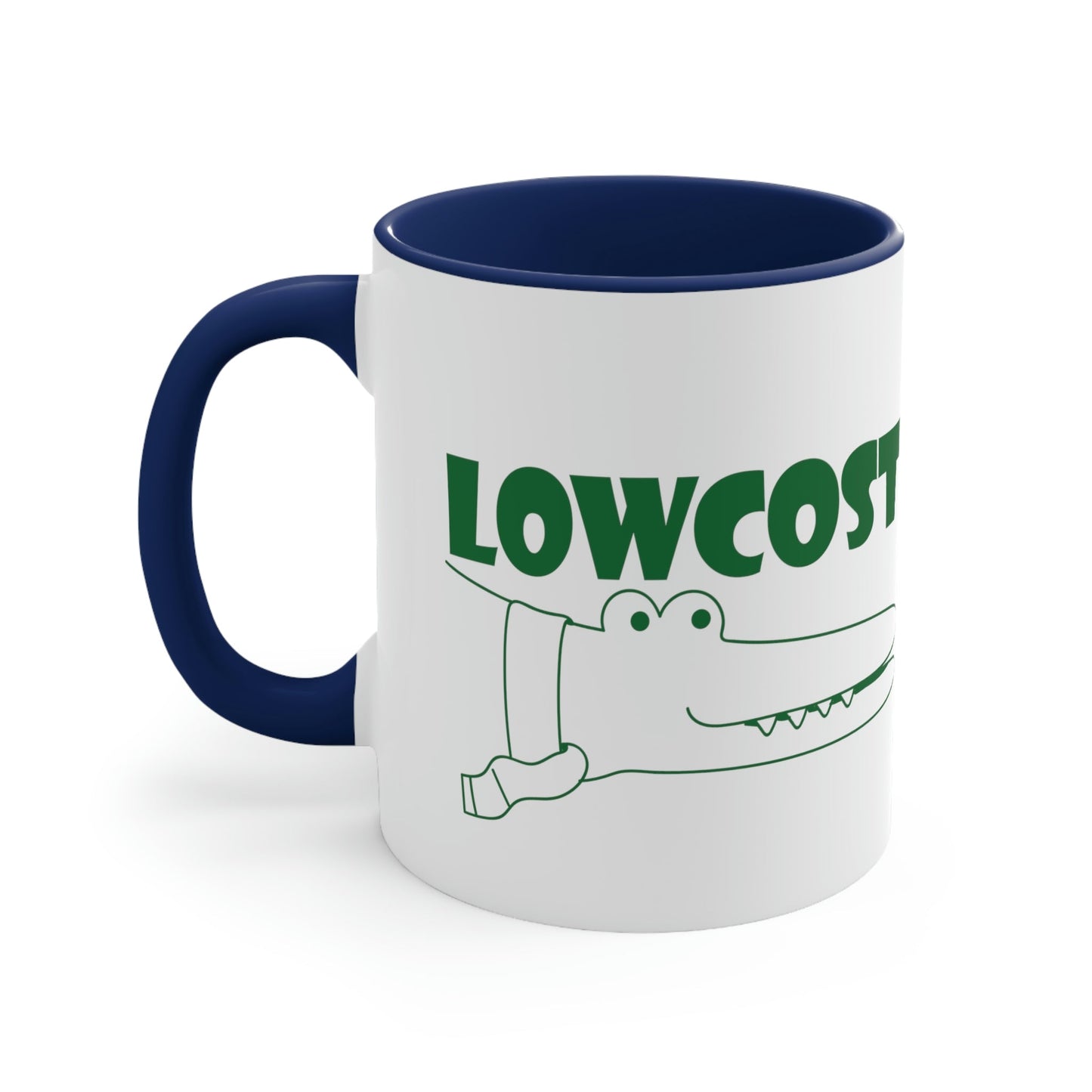 Lowcost Сrocodile Due To Inflation Classic Accent Coffee Mug 11oz Ichaku [Perfect Gifts Selection]