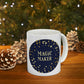 Magic Maker Xmas Holiday Quotes Ceramic Mug 11oz Ichaku [Perfect Gifts Selection]