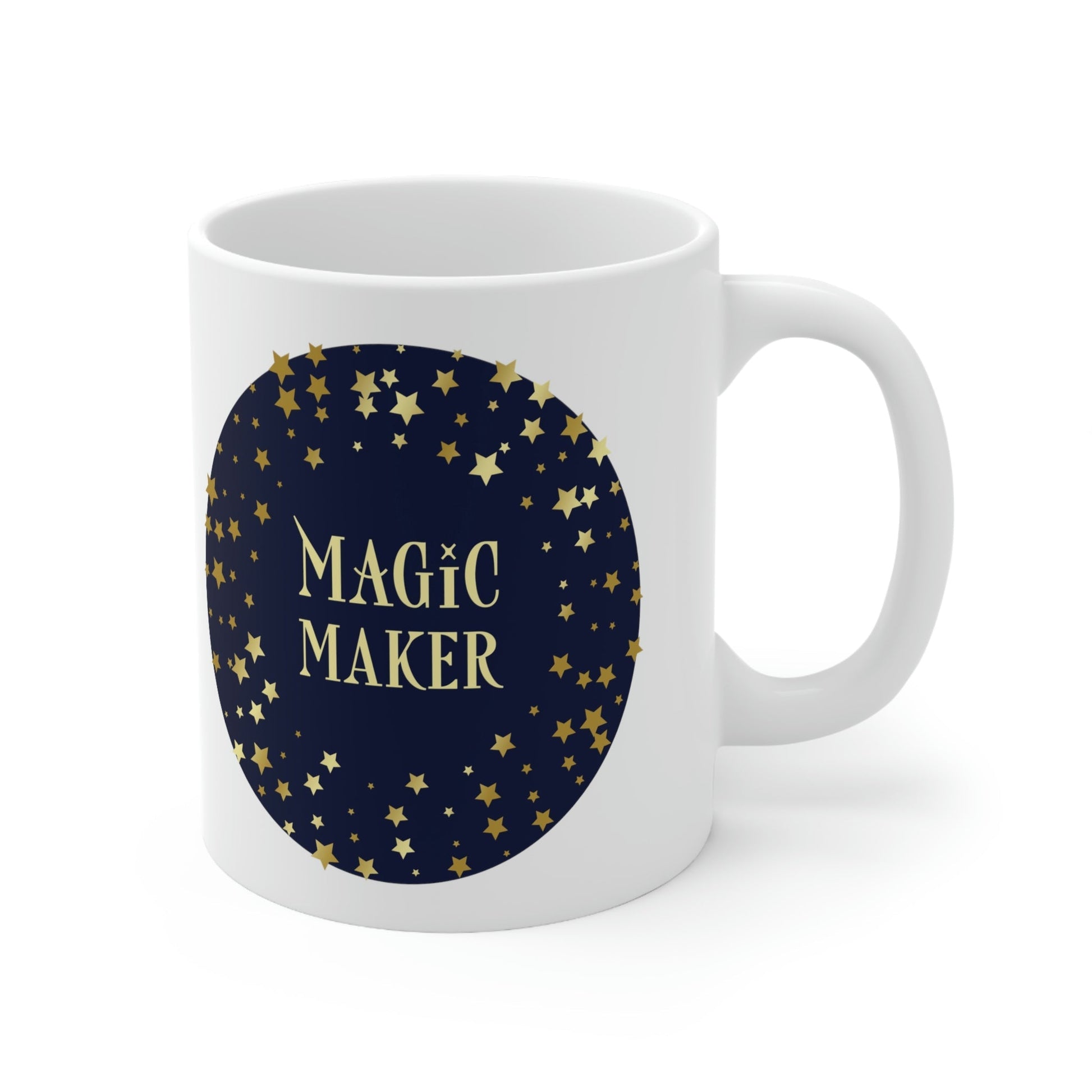 Magic Maker Xmas Holiday Quotes Ceramic Mug 11oz Ichaku [Perfect Gifts Selection]