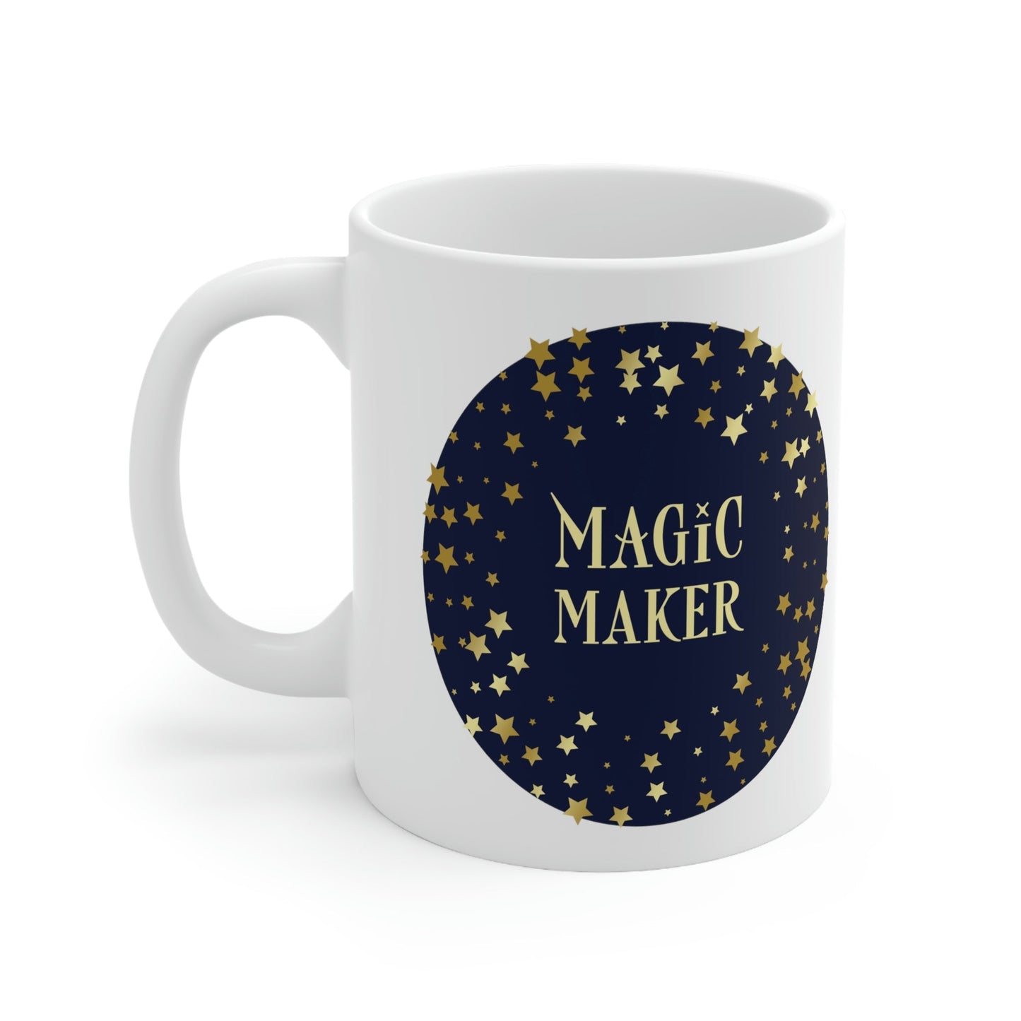 Magic Maker Xmas Holiday Quotes Ceramic Mug 11oz Ichaku [Perfect Gifts Selection]