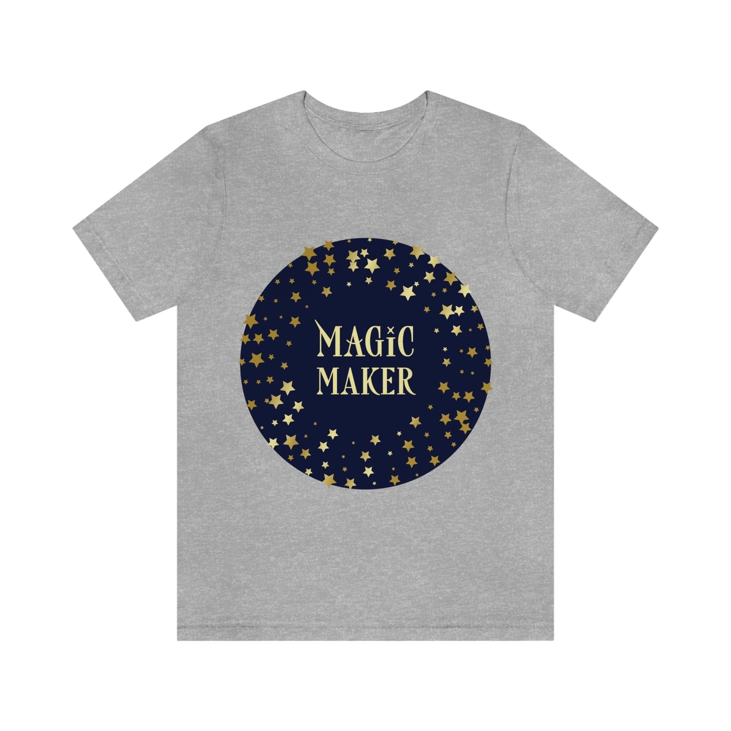 Magic Maker Xmas Holiday Quotes Unisex Jersey Short Sleeve T-Shirt Ichaku [Perfect Gifts Selection]