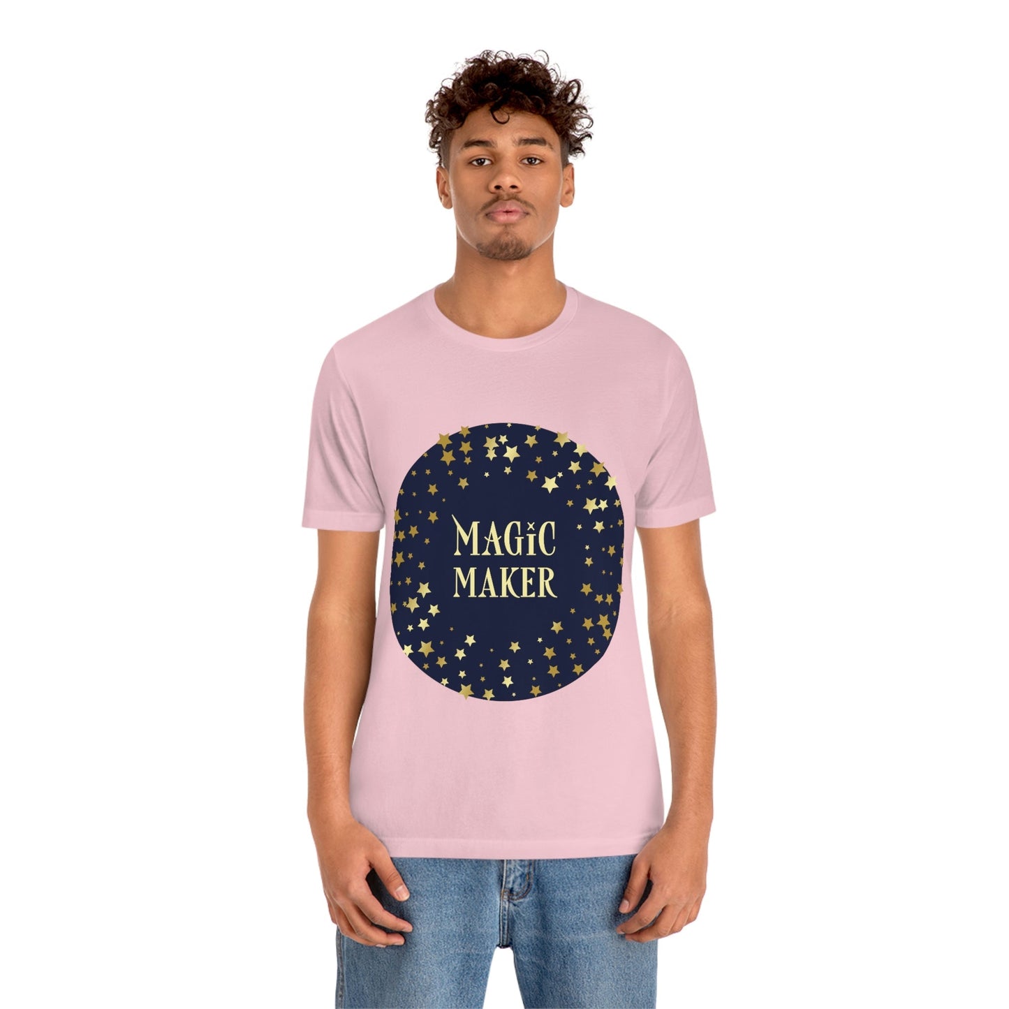 Magic Maker Xmas Holiday Quotes Unisex Jersey Short Sleeve T-Shirt Ichaku [Perfect Gifts Selection]