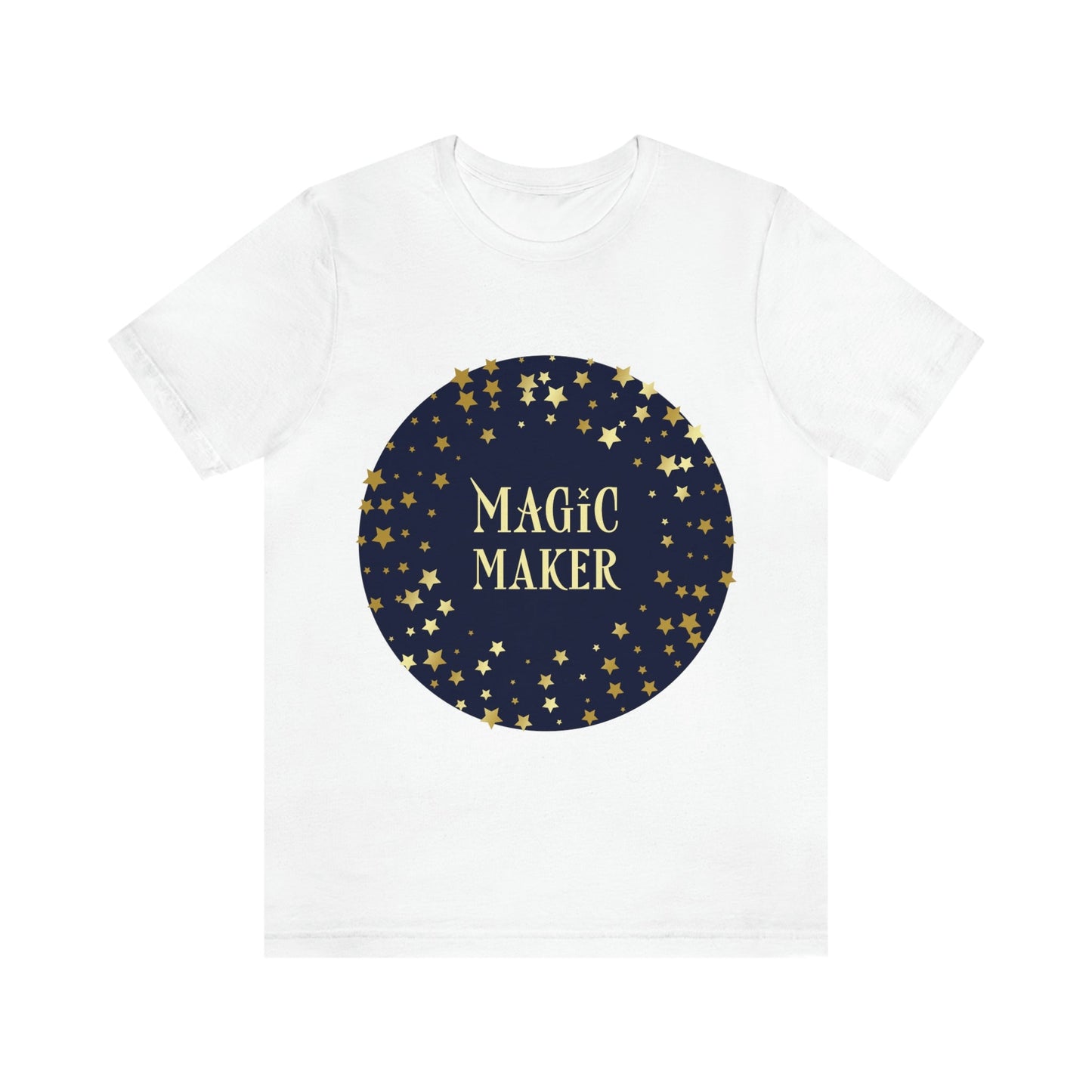 Magic Maker Xmas Holiday Quotes Unisex Jersey Short Sleeve T-Shirt Ichaku [Perfect Gifts Selection]