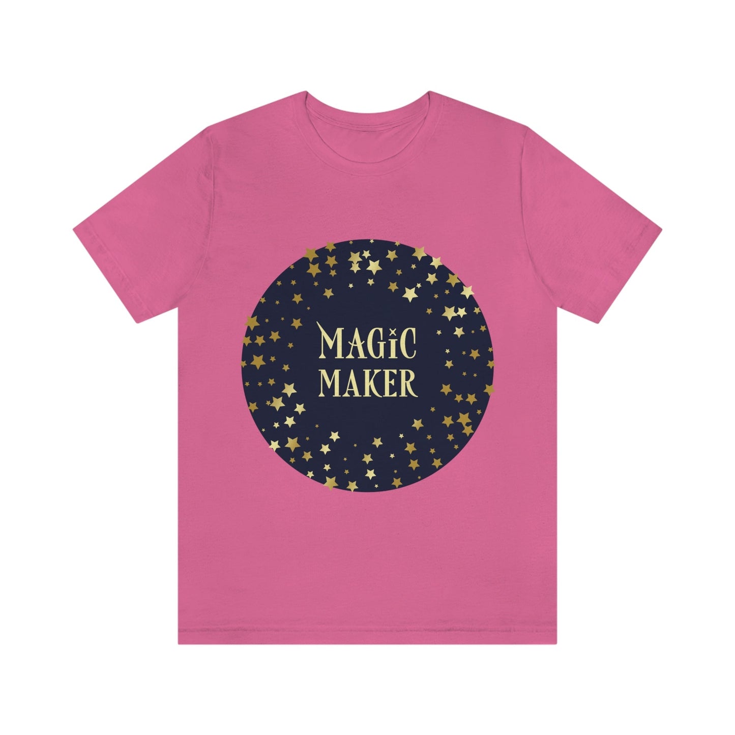 Magic Maker Xmas Holiday Quotes Unisex Jersey Short Sleeve T-Shirt Ichaku [Perfect Gifts Selection]