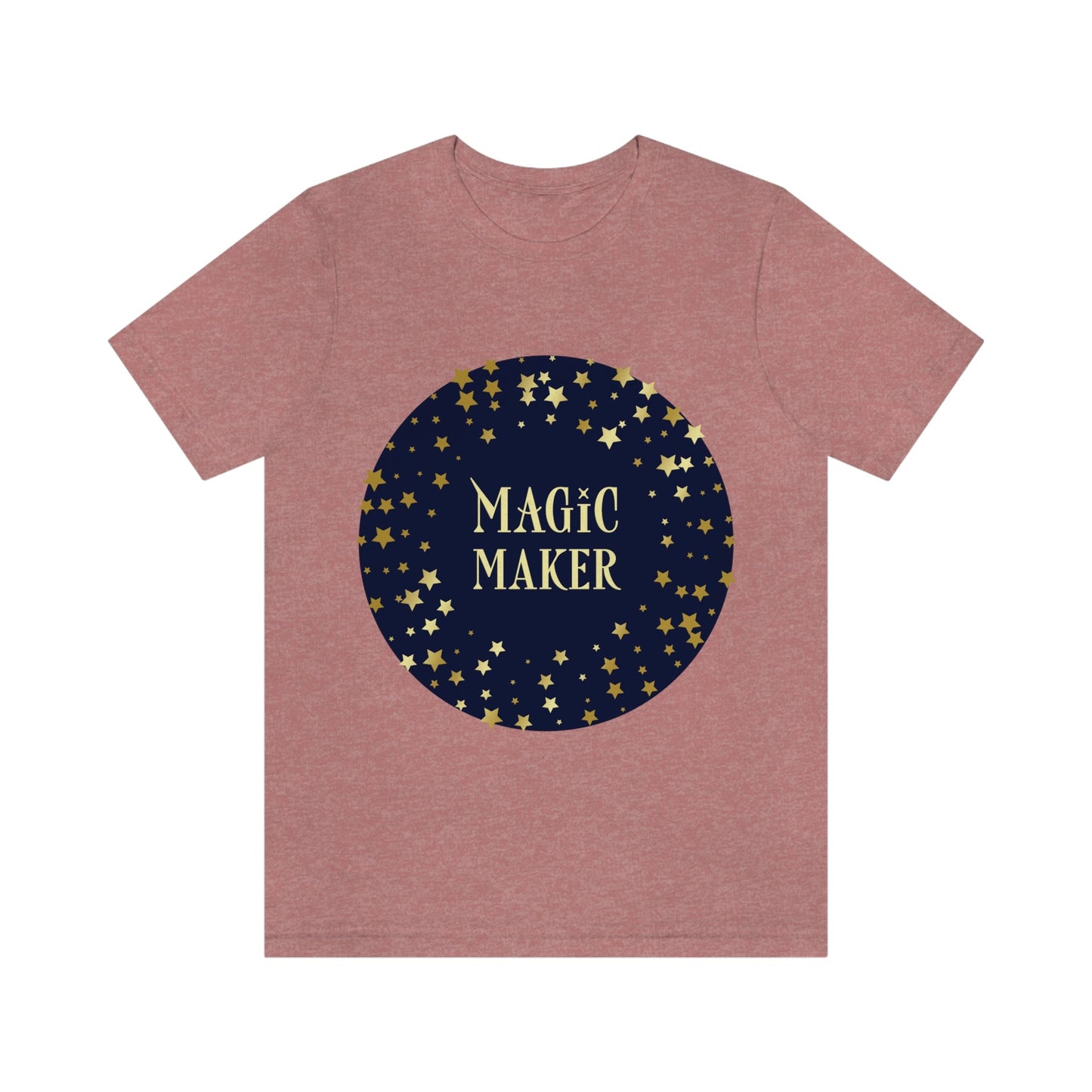 Magic Maker Xmas Holiday Quotes Unisex Jersey Short Sleeve T-Shirt Ichaku [Perfect Gifts Selection]