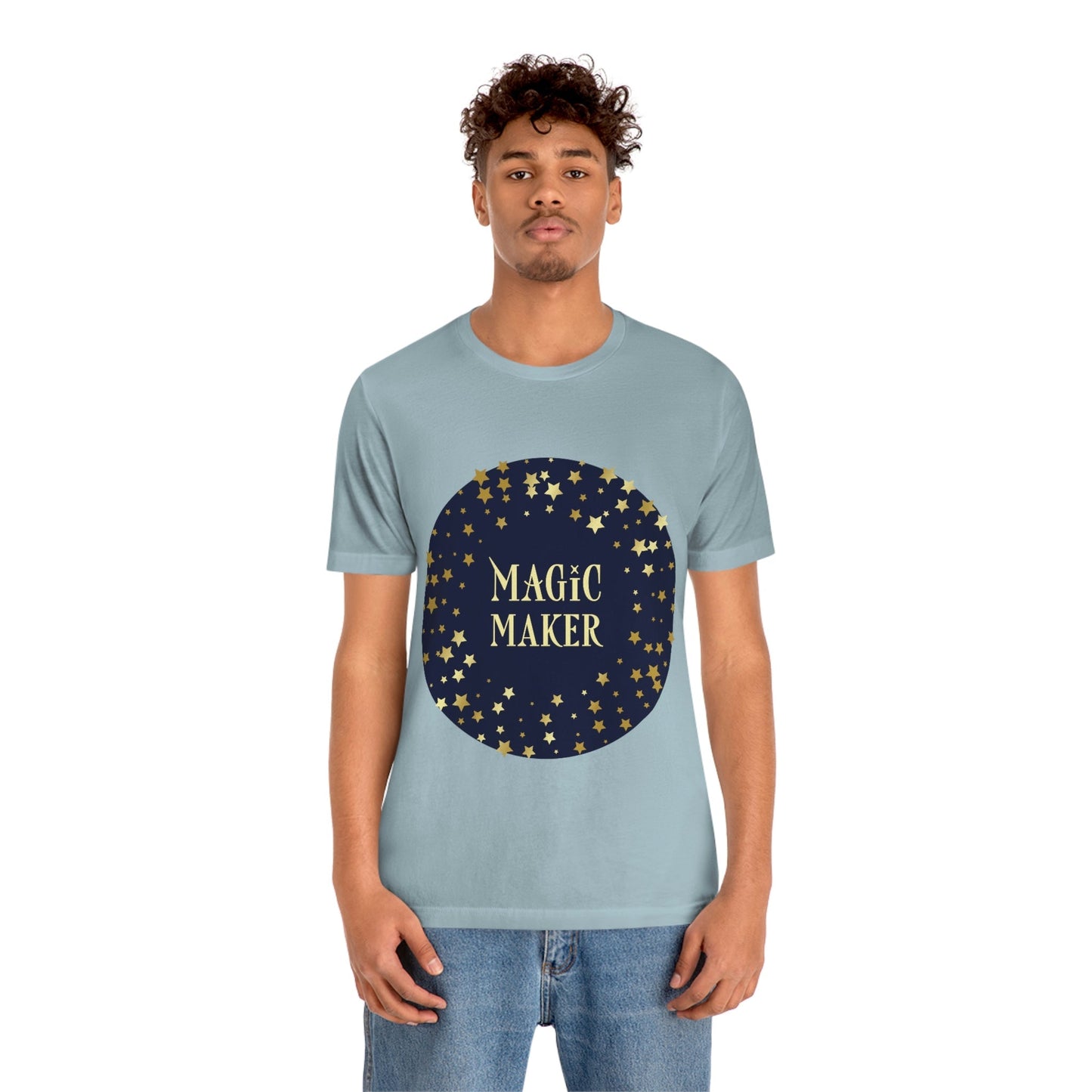 Magic Maker Xmas Holiday Quotes Unisex Jersey Short Sleeve T-Shirt Ichaku [Perfect Gifts Selection]