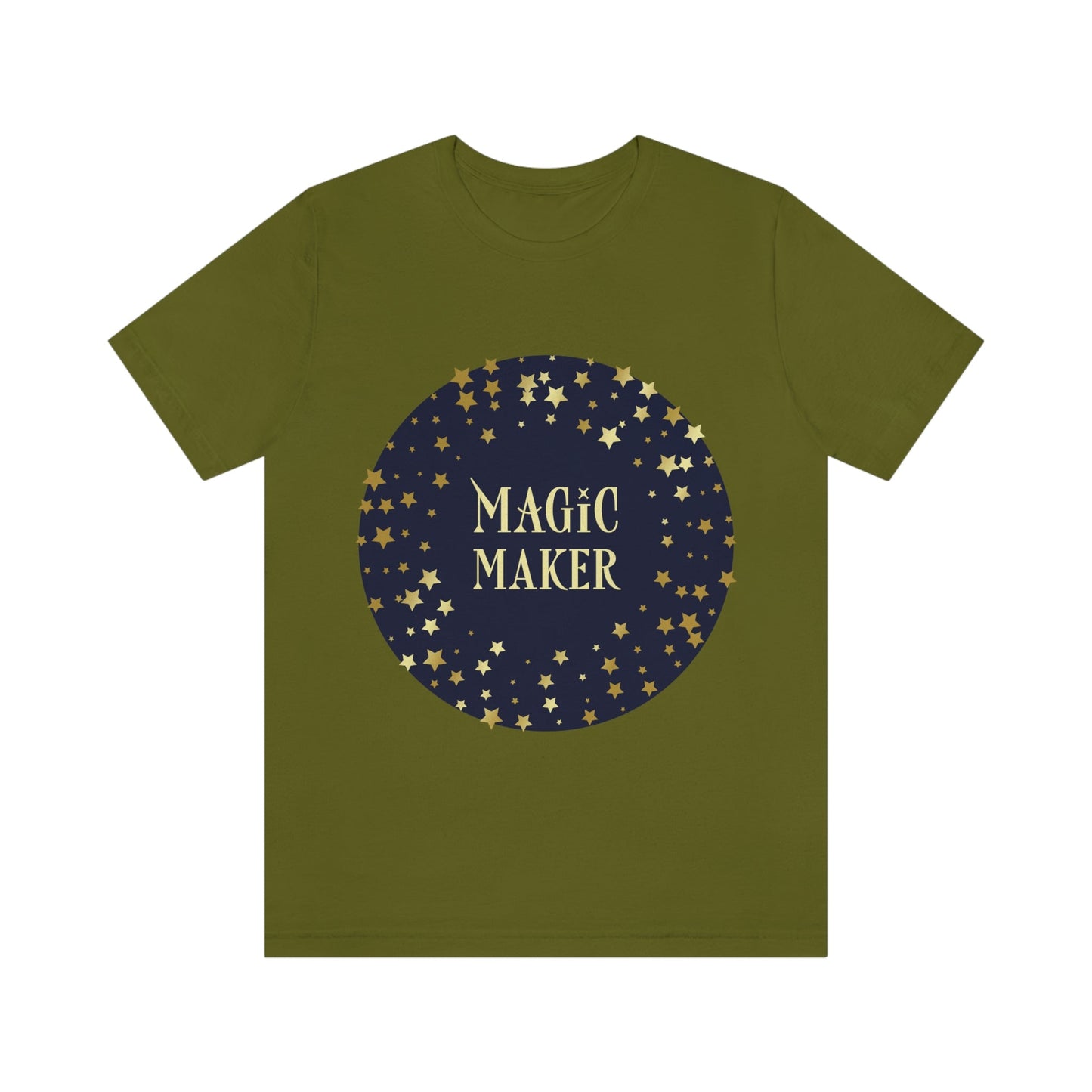 Magic Maker Xmas Holiday Quotes Unisex Jersey Short Sleeve T-Shirt Ichaku [Perfect Gifts Selection]