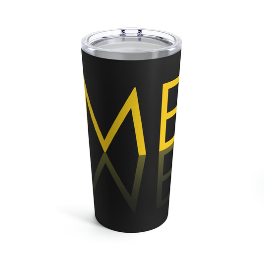 Me We Reflection Typography Romantic Motivation Slogan Stainless Steel Hot or Cold Vacuum Tumbler 20oz Ichaku [Perfect Gifts Selection]