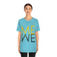 Me We Reflection Typography Romantic Motivation Slogan Unisex Jersey Short Sleeve T-Shirt Ichaku [Perfect Gifts Selection]