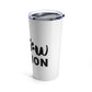Meow Division Funny Cat Meme Quotes Stainless Steel Hot or Cold Vacuum Tumbler 20oz Ichaku [Perfect Gifts Selection]