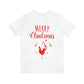 Merry Cluckmas Happy New Year Christmas Quotes Unisex Jersey Short Sleeve T-Shirt Ichaku [Perfect Gifts Selection]