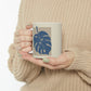 Monstera Leaf Modern Minimal Art Plant Ceramic Mug 11oz Ichaku [Perfect Gifts Selection]