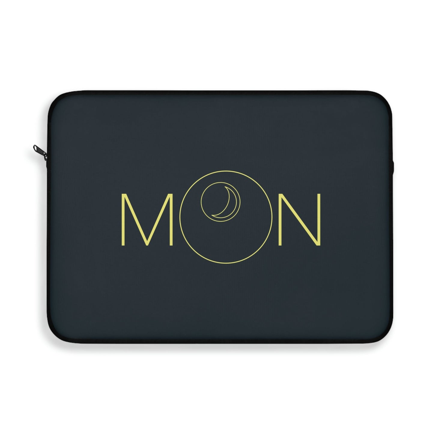 Moon Aesthetic Typography Graphic Drawing Art Laptop Sleeve Ichaku [Perfect Gifts Selection]