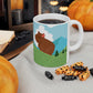 Mountain Wild Capybara Cute Funny Anime Art Ceramic Mug 11oz Ichaku [Perfect Gifts Selection]